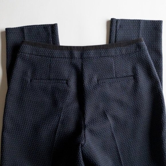 Per Una Dress Pants Black and Blue Diamond Pattern Womens Size 10 Contemporary - Picture 6 of 8